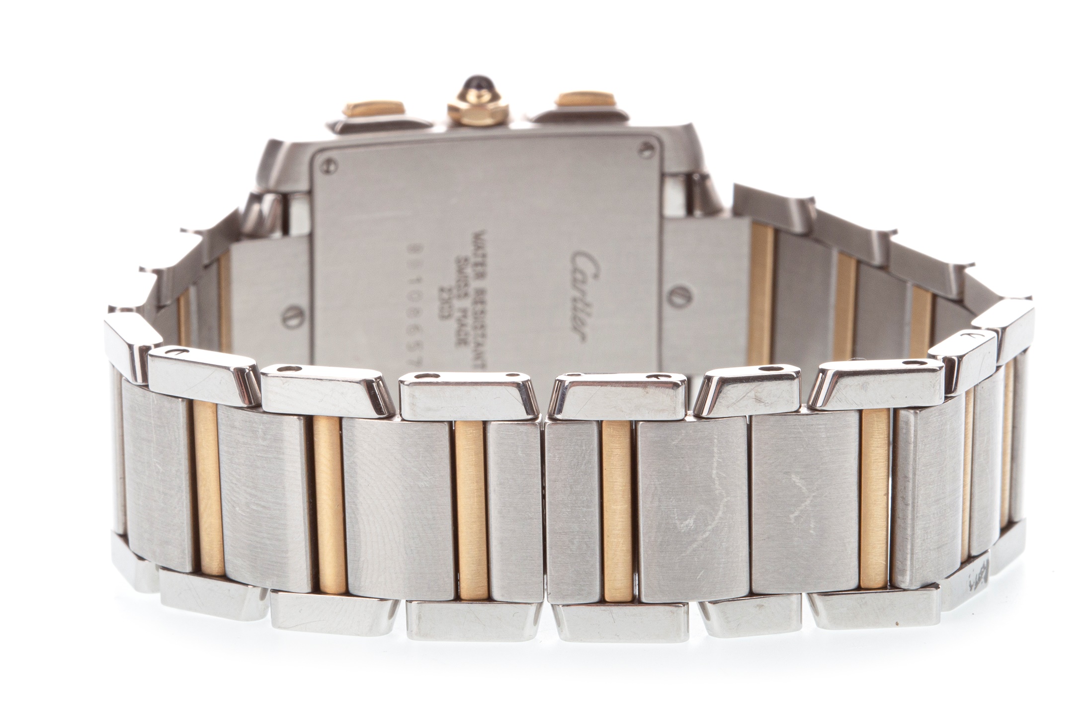 A GENTLEMAN'S CARTIER TANK WATCH - Image 3 of 5