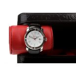 A GENTLEMAN'S GF FERRE STAINLESS STEEL WATCH