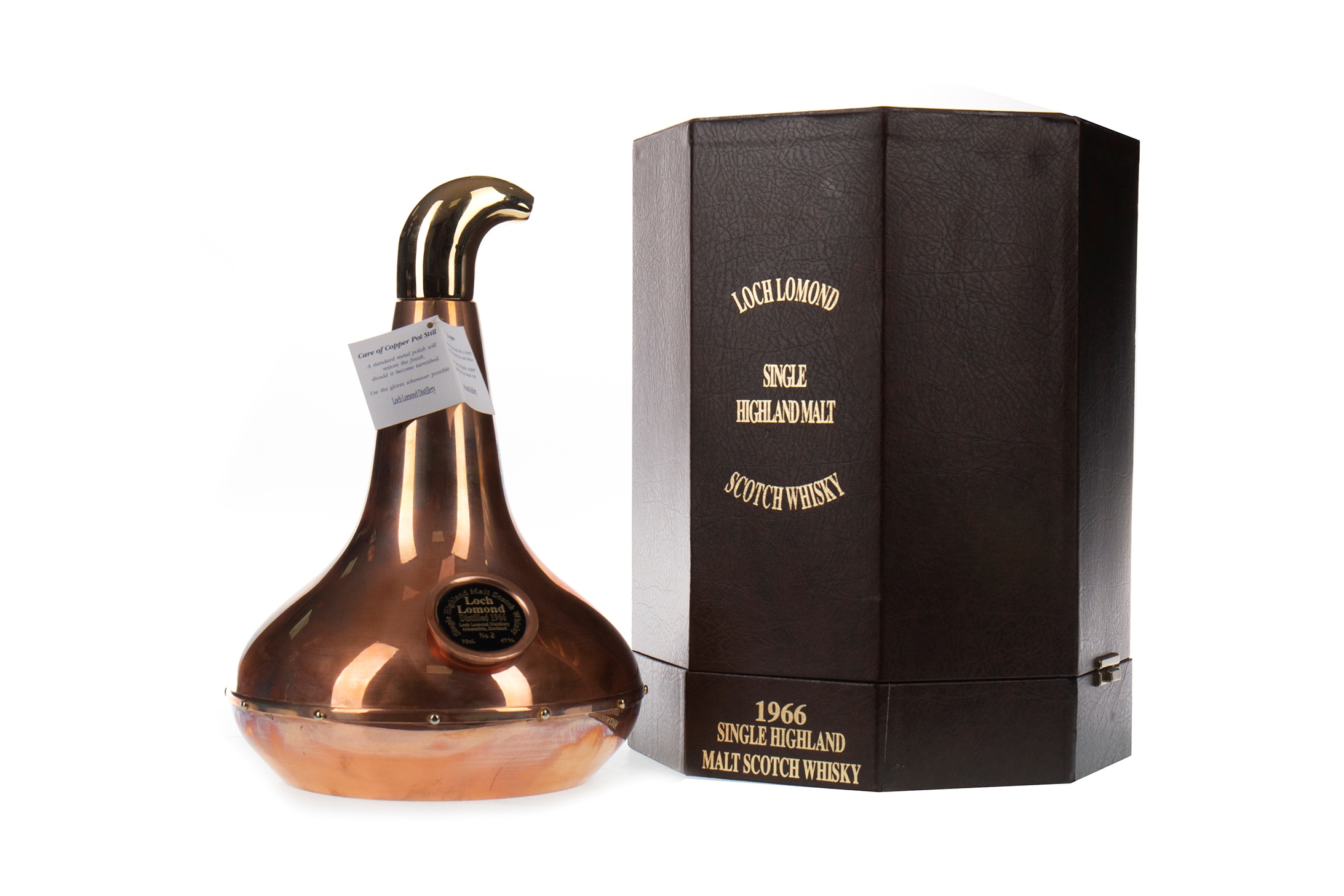 LOCH LOMOND 1966 POT STILL DECANTER NO. 2 AGED 32 YEARS