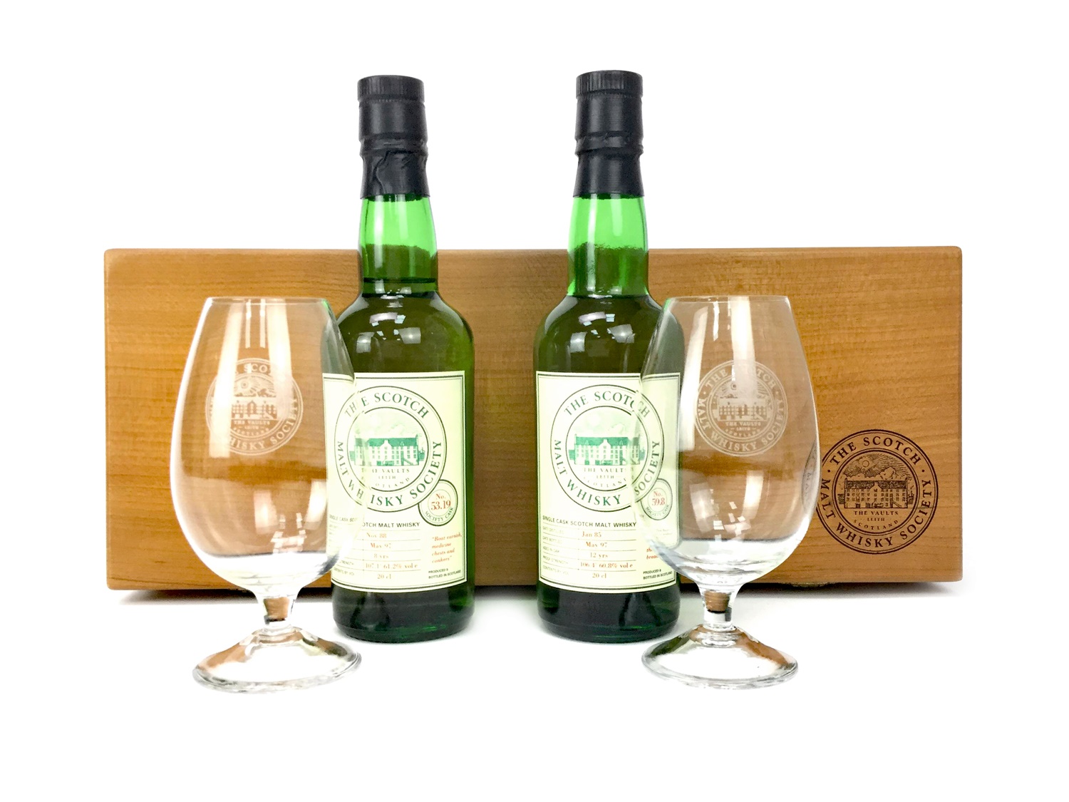 SCOTCH MALT WHISKY SOCIETY PRESENTATION SET