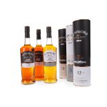 TWO LITRES OF BOWMORE ENIGMA AND ONE LITRE OF BOWMORE SURF