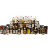 SIXTY-SEVEN BLENDED WHISKY MINIATURES