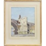 LE PONT ST BENEZIT, A WATERCOLOUR BY DOROTHY KERRISON