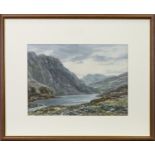 MEETING OF THE WATERS, NEAR KILLIN, A WATERCOLOUR BY JOHN HAMILTON GLASS