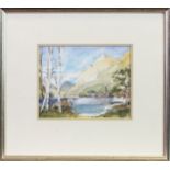 ROWARDENNAN, LOCH LOMOND, A WATERCOLOUR BY ALEXANDER CLOW