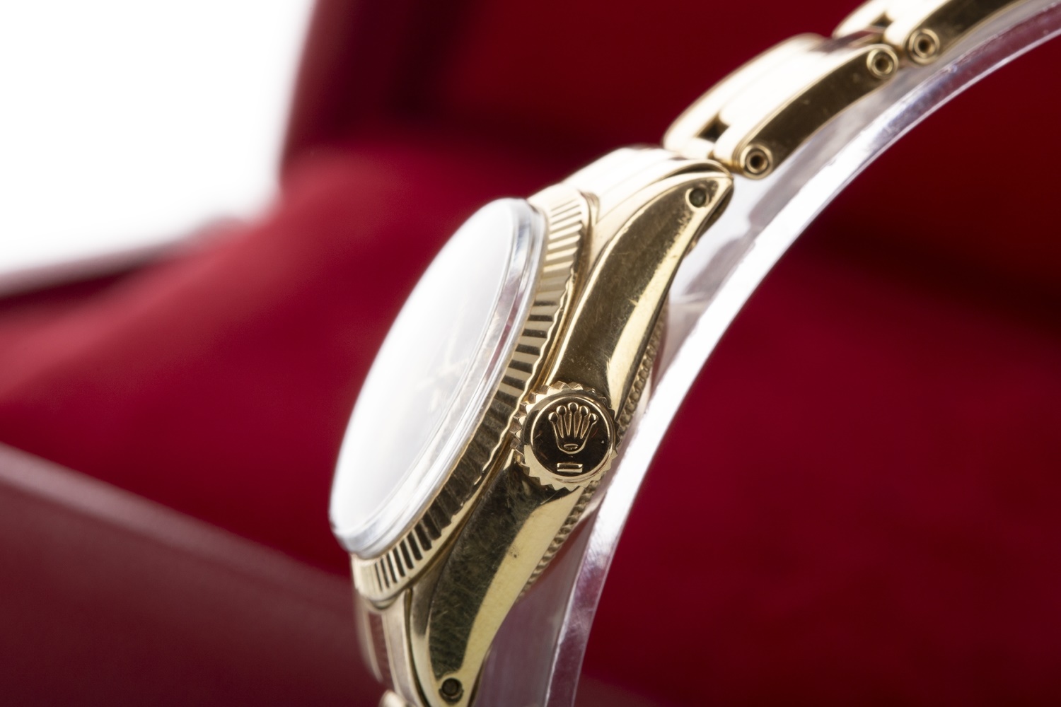 LADYS ROLEX GOLD WATCH - Image 3 of 7