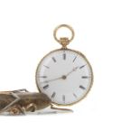 A REPEATER POCKET WATCH AND CHAIN