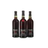 THREE BOTTLES OF TAYLOR'S 1983 LBV