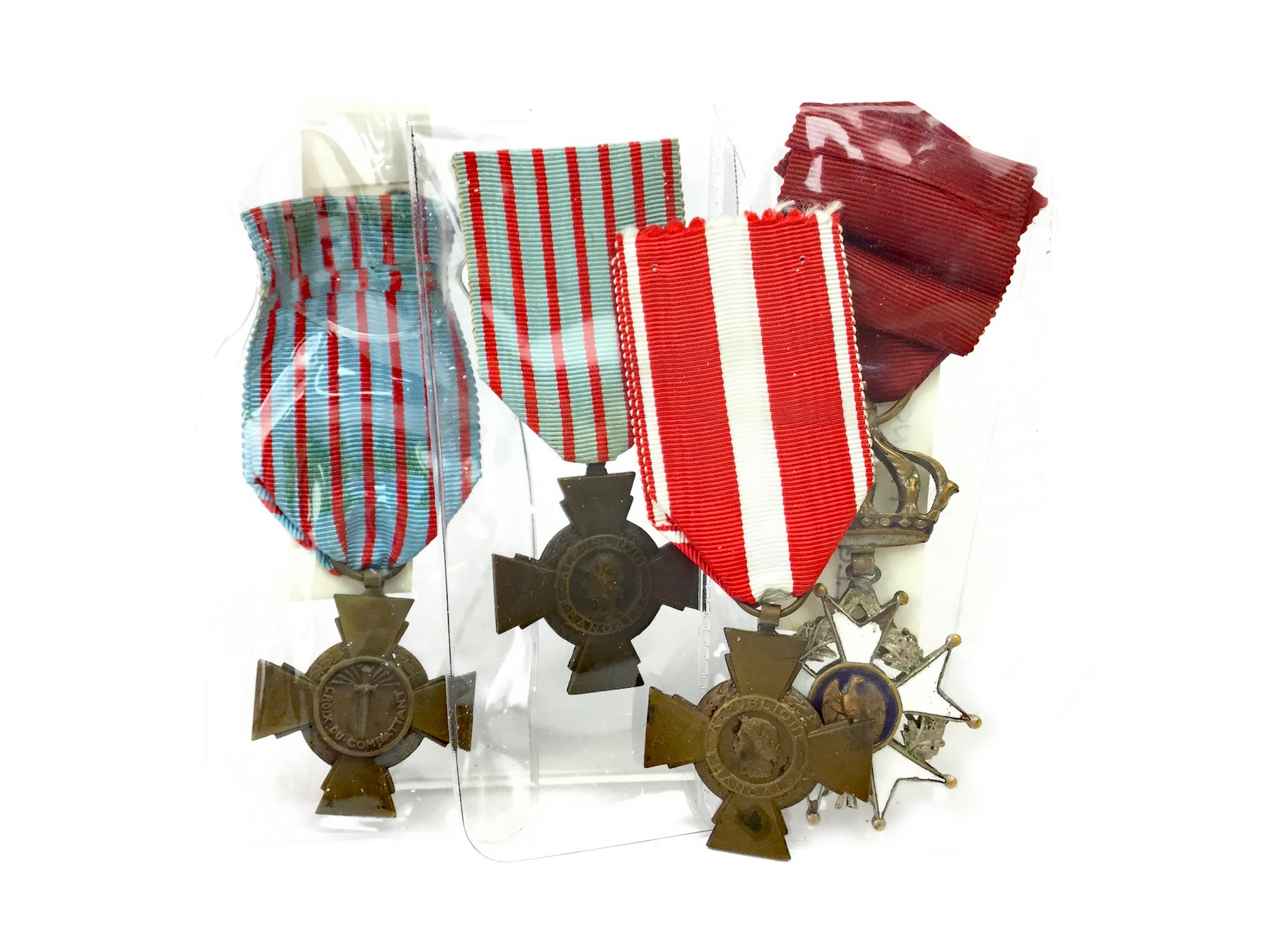 A GROUP OF FRENCH MEDALS