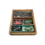 A HORNBY TINPLATE NO. 601 GOODS SET