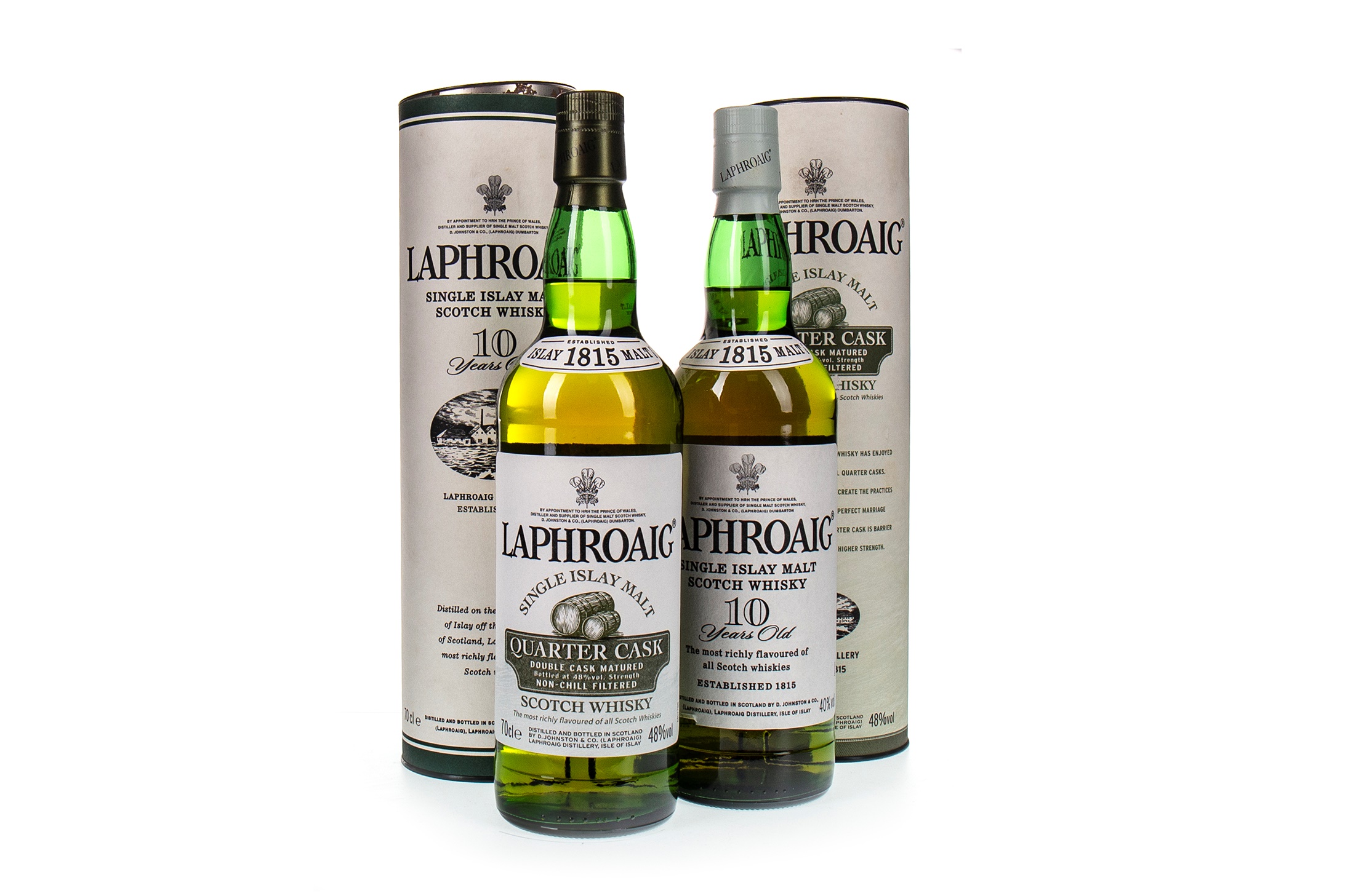 LAPHROAIG QUARTER CASK AND 10 YEARS OLD - Image 2 of 2