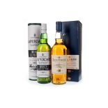 TALISKER AGED 10 YEARS AND LAPHRAOIG SELECT