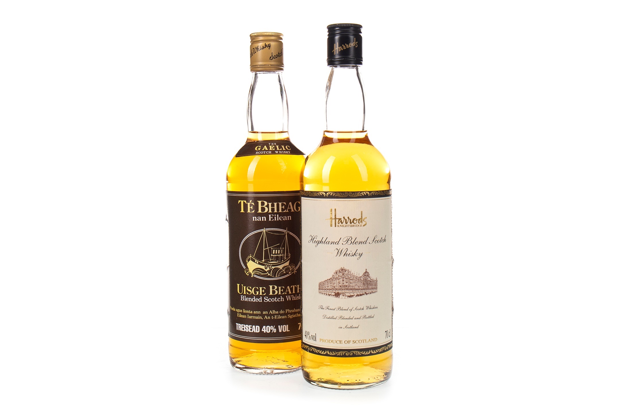 TE BHEAG AND HARRODS HIGHLAND BLEND