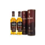 TWO BOTTLES OF GLENFIDDICH 15 YEARS OLD