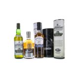 BRUICHLADDICH ROCKS, LAPHROAIG QUARTER CASK AND BOWMORE LEGEND