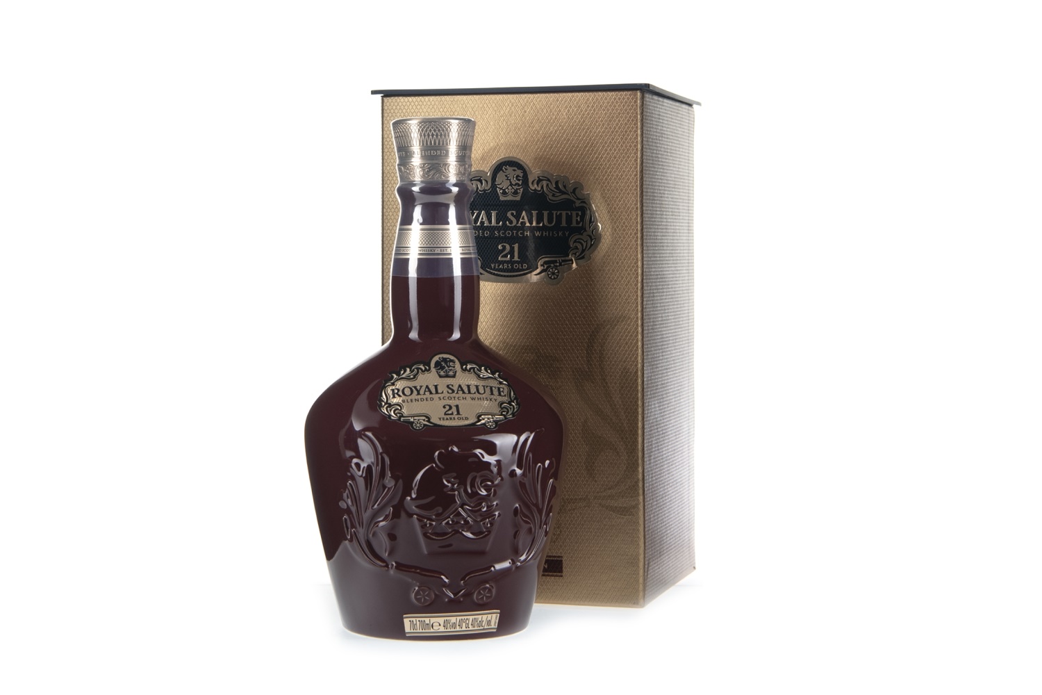 CHIVAS REGAL ROYAL SALUTE 21 YEARS OLD RUBY FLAGON