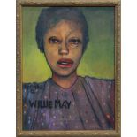 WILLIE MAY, AN OIL BY STEVEN MCCOWAN