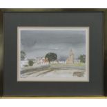 EAST NEUK, A WATERCOLOUR SIGNED SPENCE