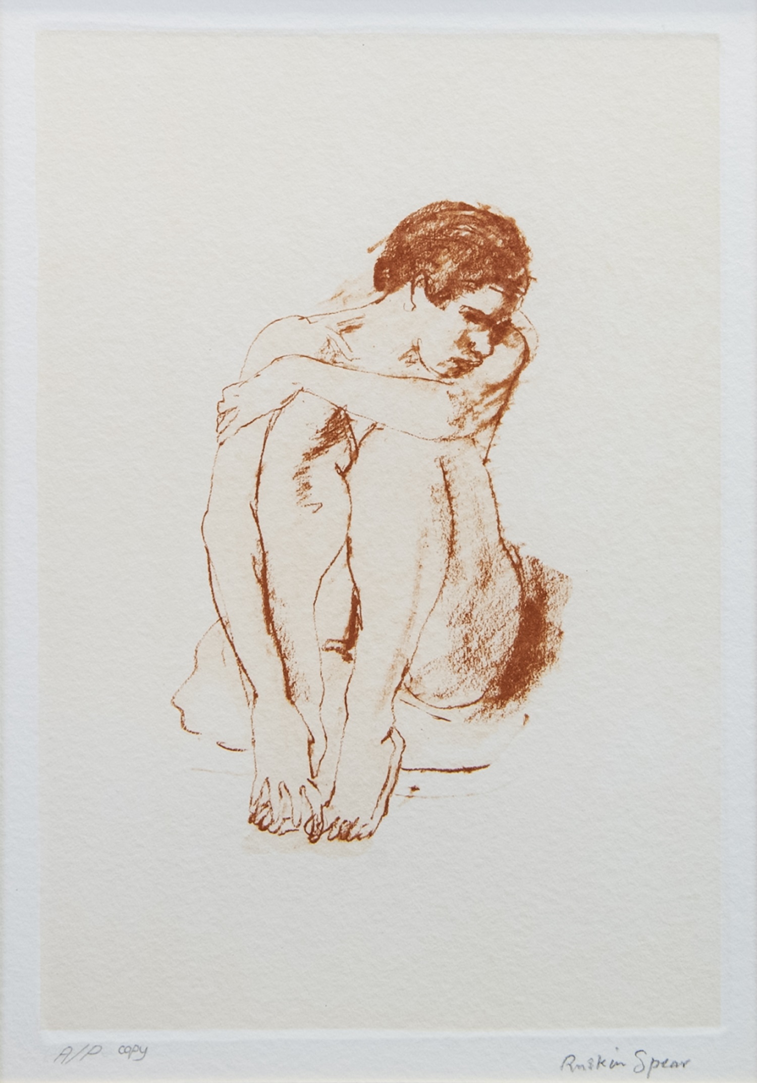 YOUNG BOY, A SILKSCREEN PRINT BY RUSKIN SPEAR - Image 2 of 2