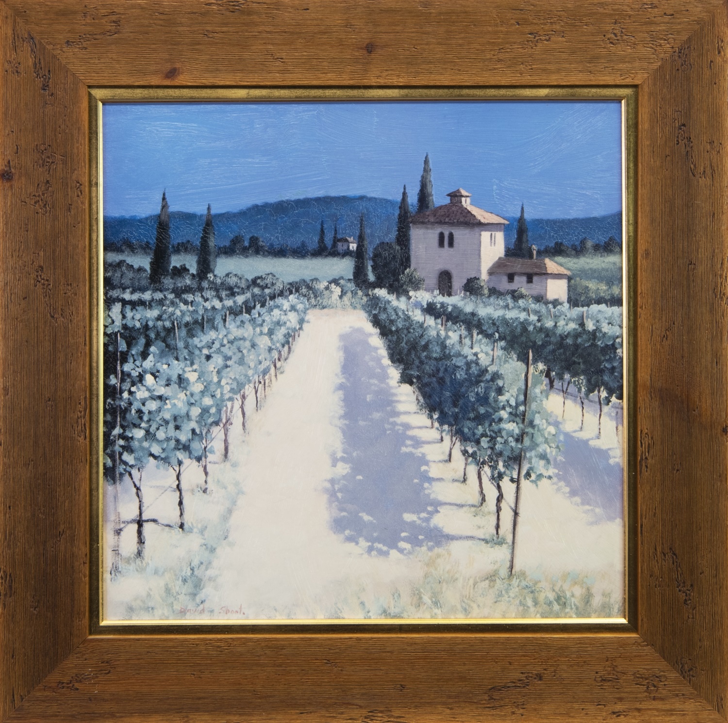 VINEYARD, A DIGITAL PRINT AFTER DAVID SHORT