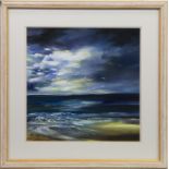 SEASCAPE, AN OIL BY LILLIAS BLACKIE