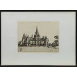 FETTES COLLEGE, AN ETCHING BY WILFRED APPLEBY