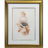 YOUNG GIRL, A SILKSCREEN PRINT BY RUSKIN SPEAR