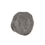 SCOTLAND - JAMES VI (1567 - 1625) THISTLE HALF MERK DATED 1602