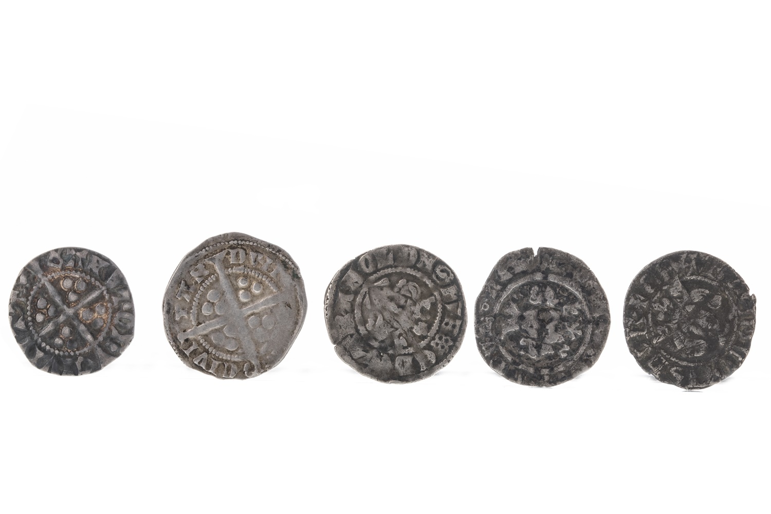 A COLLECTION OF EDWARD III (1307 - 1377) PENNIES - Image 2 of 2