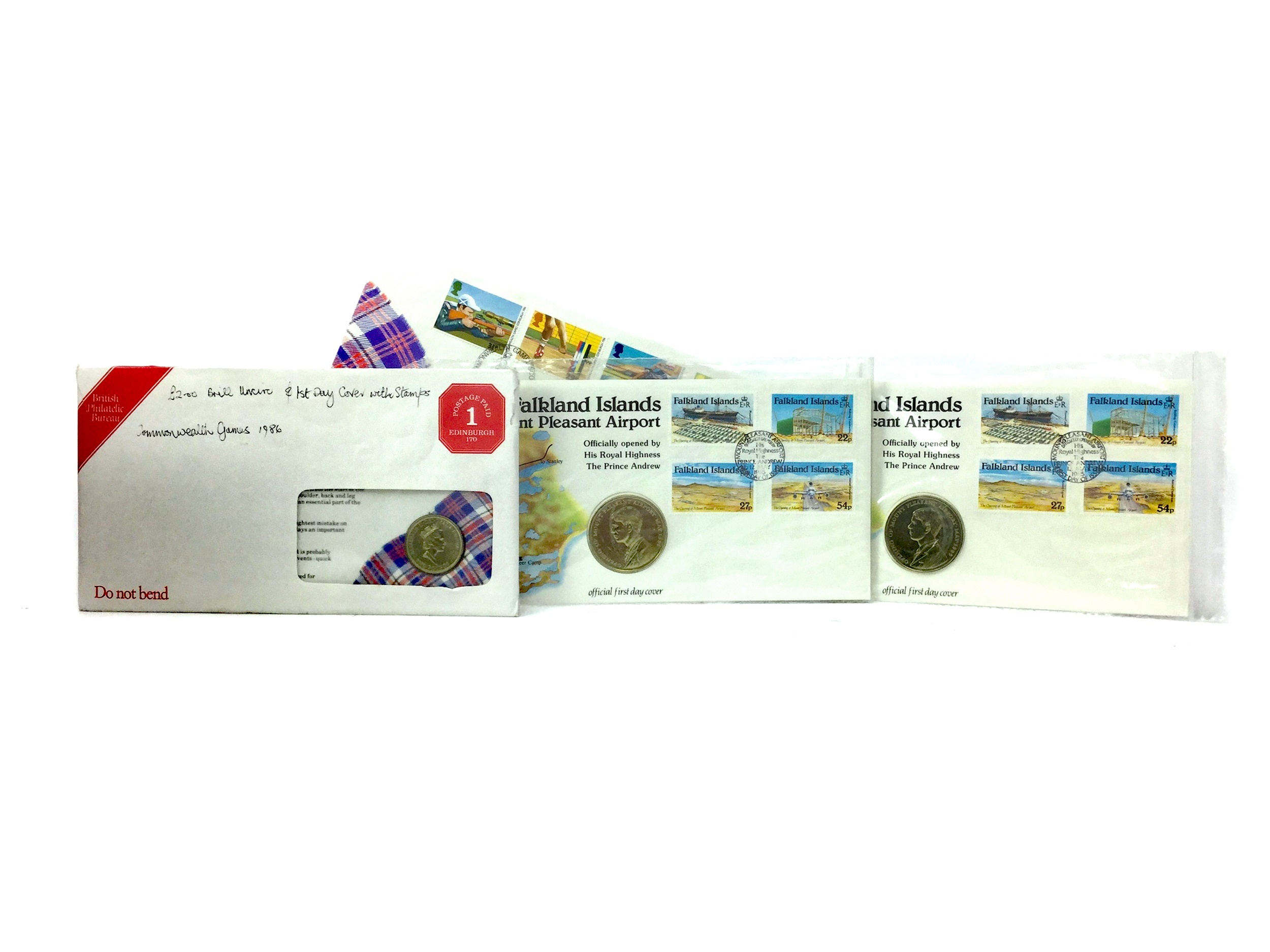 A COLLECTION OF COMMEMORATIVE FIRST DAY STAMP AND COIN COVERS