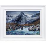 FAIRY POOLS, SKYE, AN OIL BY HELEN MCDONALD MATHIE