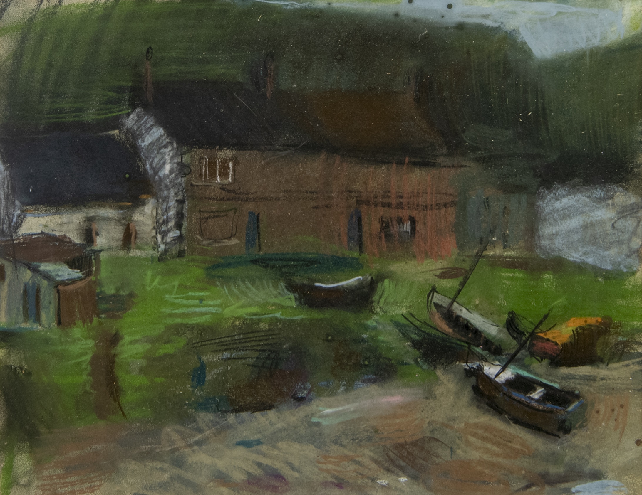 ETHIE MAINS, AN EARLY PASTEL BY GEORGE BIRRELL - Image 2 of 2