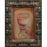 RED GOBLET, A GOUACHE BY MORRIS COLE GRAVES