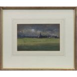 THE COMING STORM, A WATERCOLOUR BY JAMES GARDEN LAING