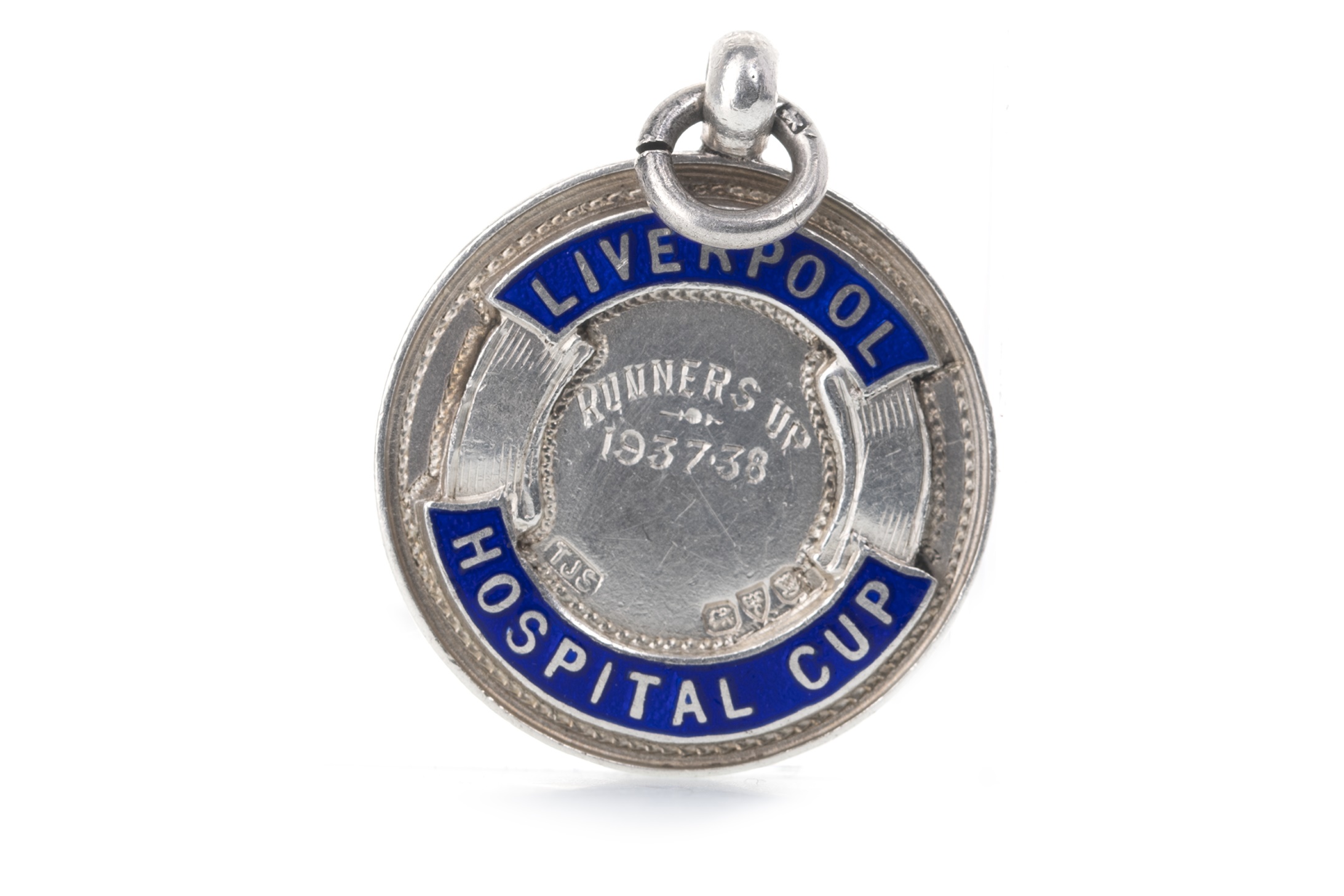 A LIVERPOOL HOSPITAL CUP SILVER MEDAL 1938