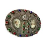 NAPOLEONIC INTEREST - 19TH CENTURY FRENCH SILVER TABLE SNUFF BOX,