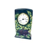 A CONTEMPORARY MOORCROFT CLOCK