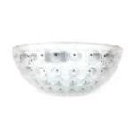 A LALIQUE 'NEMOURS' PATTERN GLASS BOWL