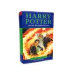 A FIRST EDITION COPY OF HARRY POTTER AND THE HALF BLOOD PRINCE