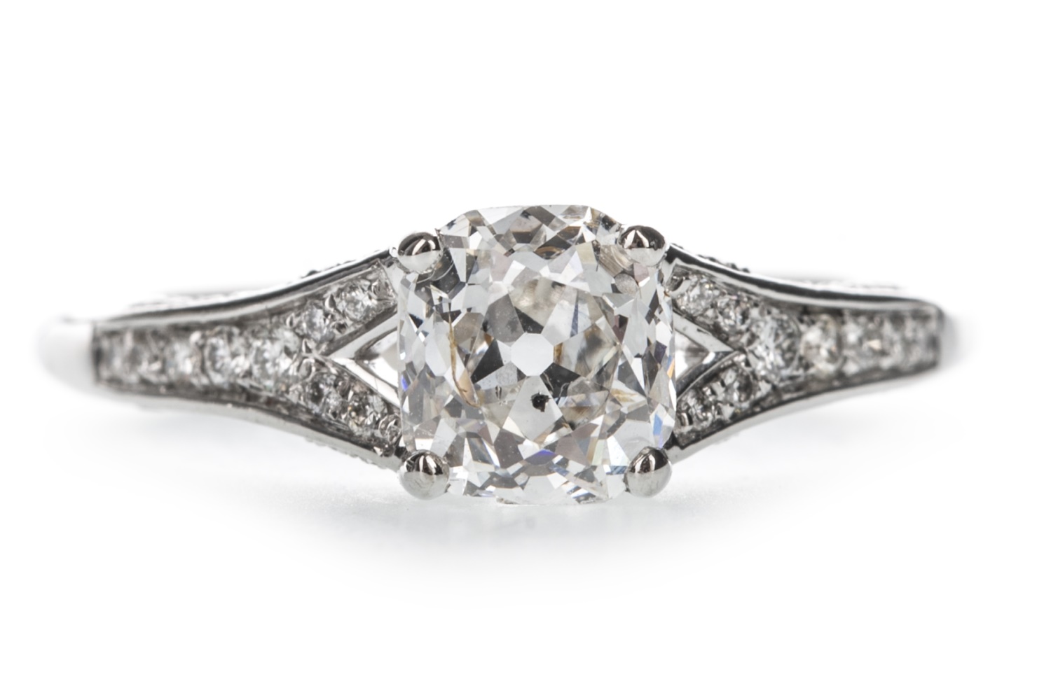 A DIAMOND SOLITAIRE RING