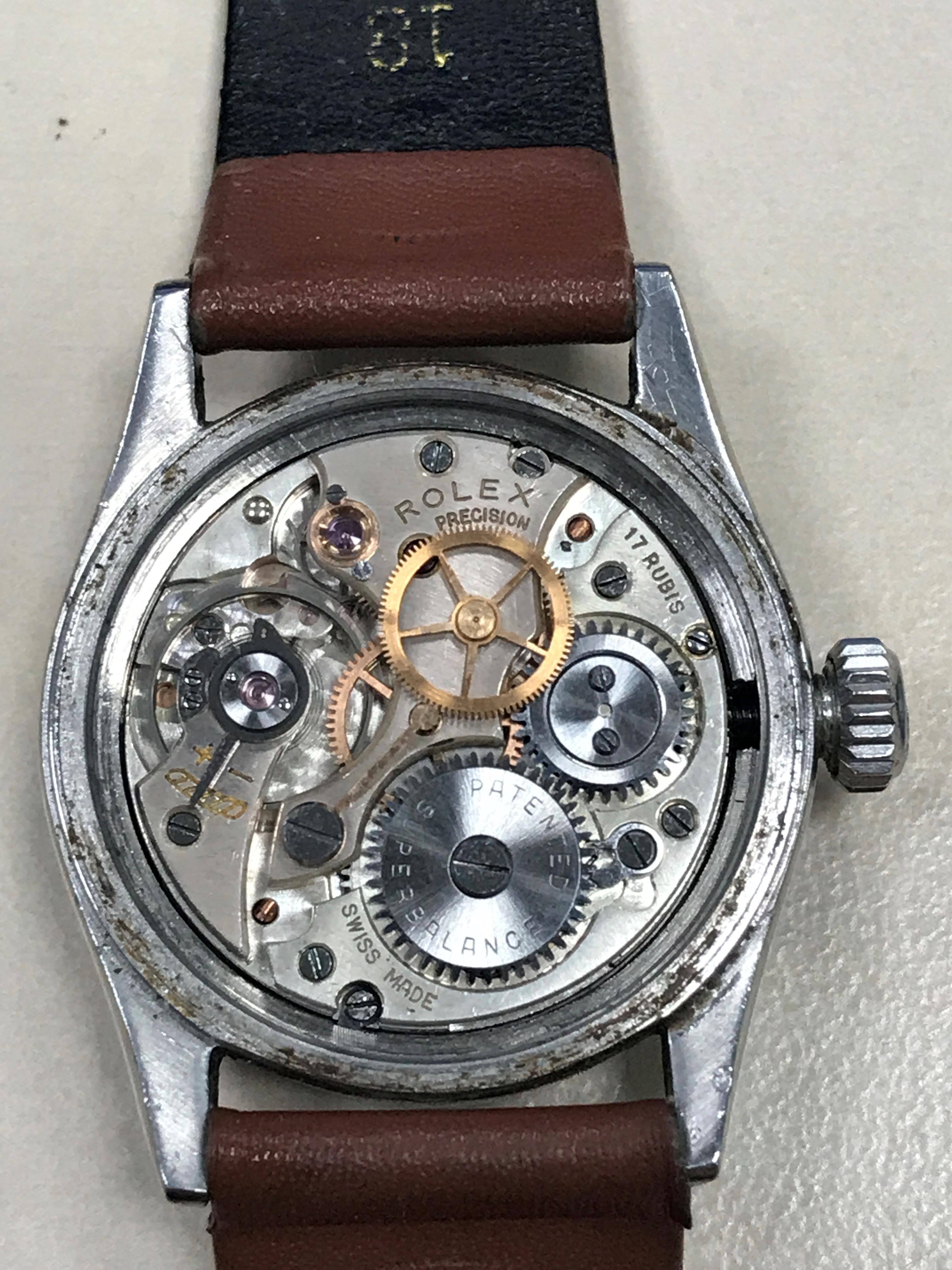 A GENTLEMAN'S ROLEX OYSTER SPEEDKING WATCH - Image 4 of 4