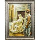 MOTHERLESS, KELVINGROVE ART GALLERY, AN OIL BY RICHARD WHINCOP