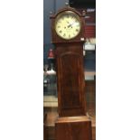 A 19TH CENTURY IRISH LONGCASE CLOCK