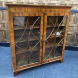 A MAHOGANY BOOKCASE