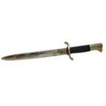 A GERMAN WWII FIREMAN'S DRESS BAYONET