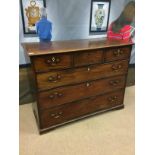 SCOTTISH REGENCY MAHOGANY CHEST OF DRAWERS