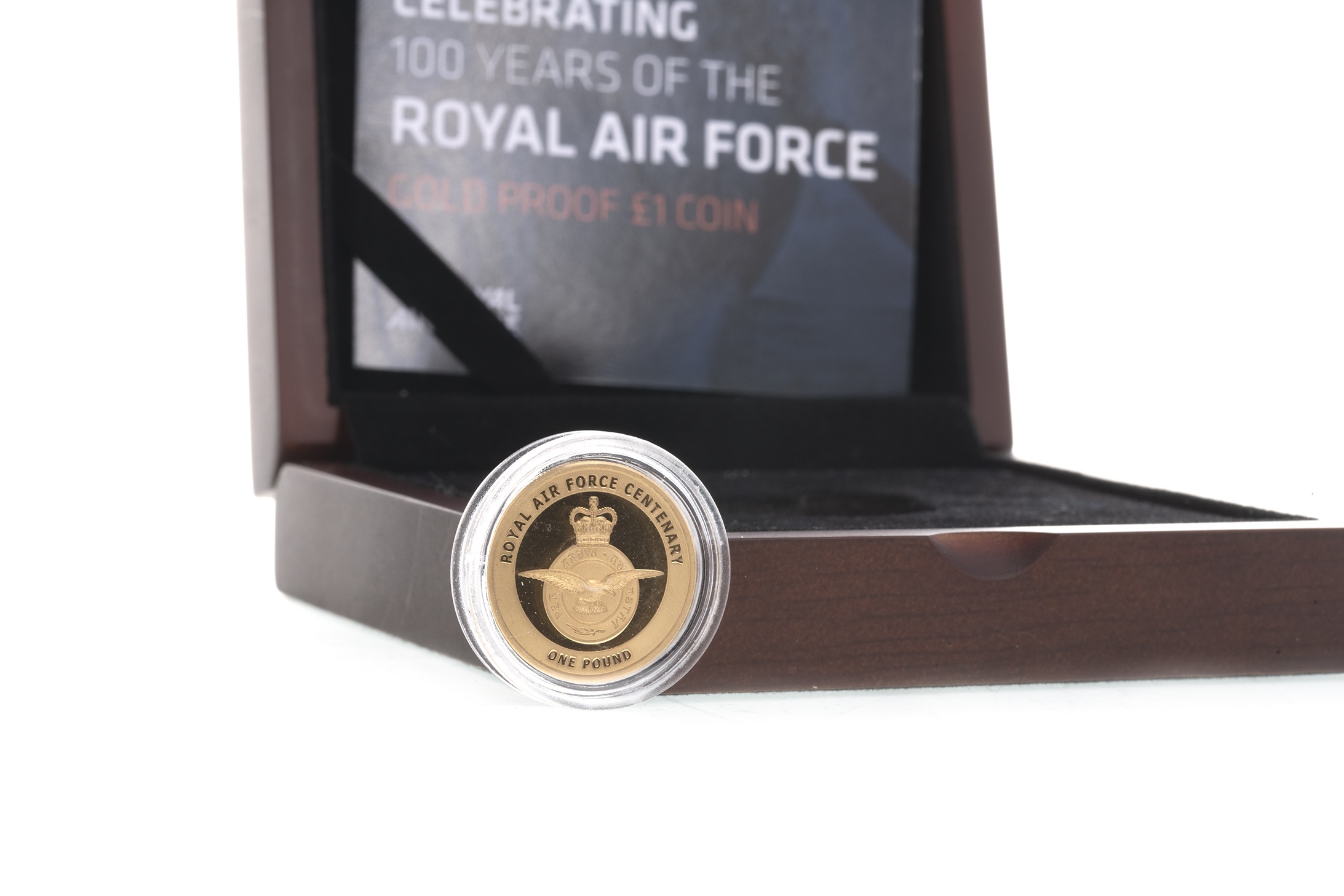 THE RAF CENTENARY GOLD PROOF ONE POUND COIN