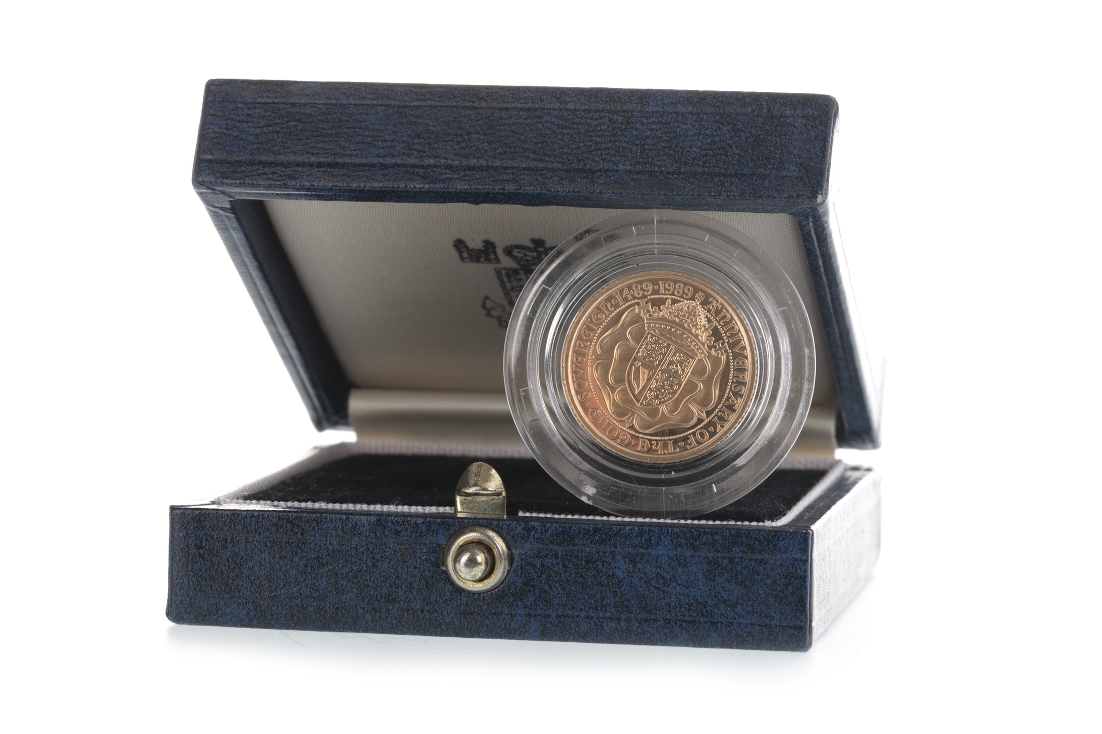 A GOLD HALF SOVEREIGN MARKING 500TH ANNIVERSARY OF THE FIRST GOLD SOVEREIGN - Image 2 of 2