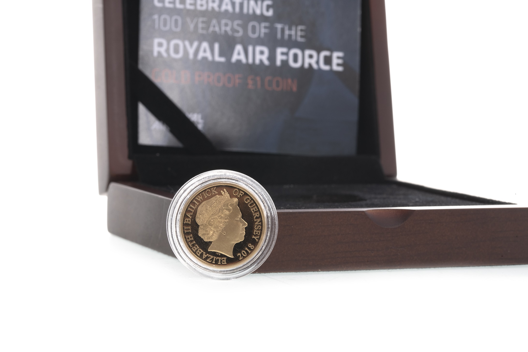 THE RAF CENTENARY GOLD PROOF ONE POUND COIN - Image 2 of 2