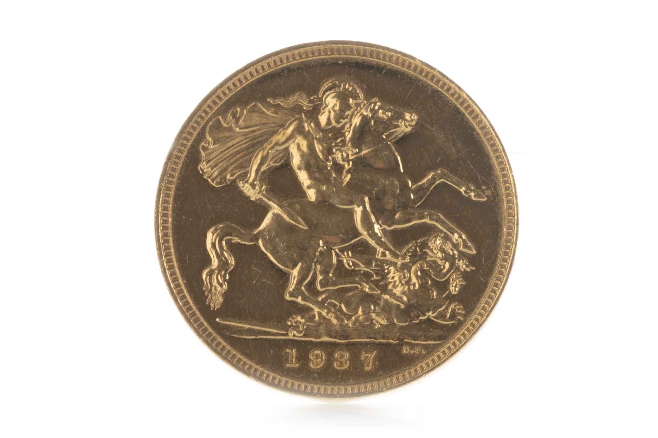 A GEORGE VI (1936 - 1952) GOLD SOVEREIGN DATED 1937